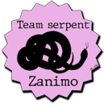 badge team zanimo serpent rose