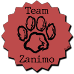 badge team zanimo rouge