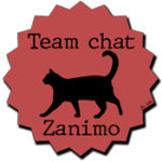 badge team zanimo rouge chat